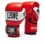 Leone shock boxningshandskar röda