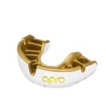 Opro Gold vit/guld, tandskydd för kampsport