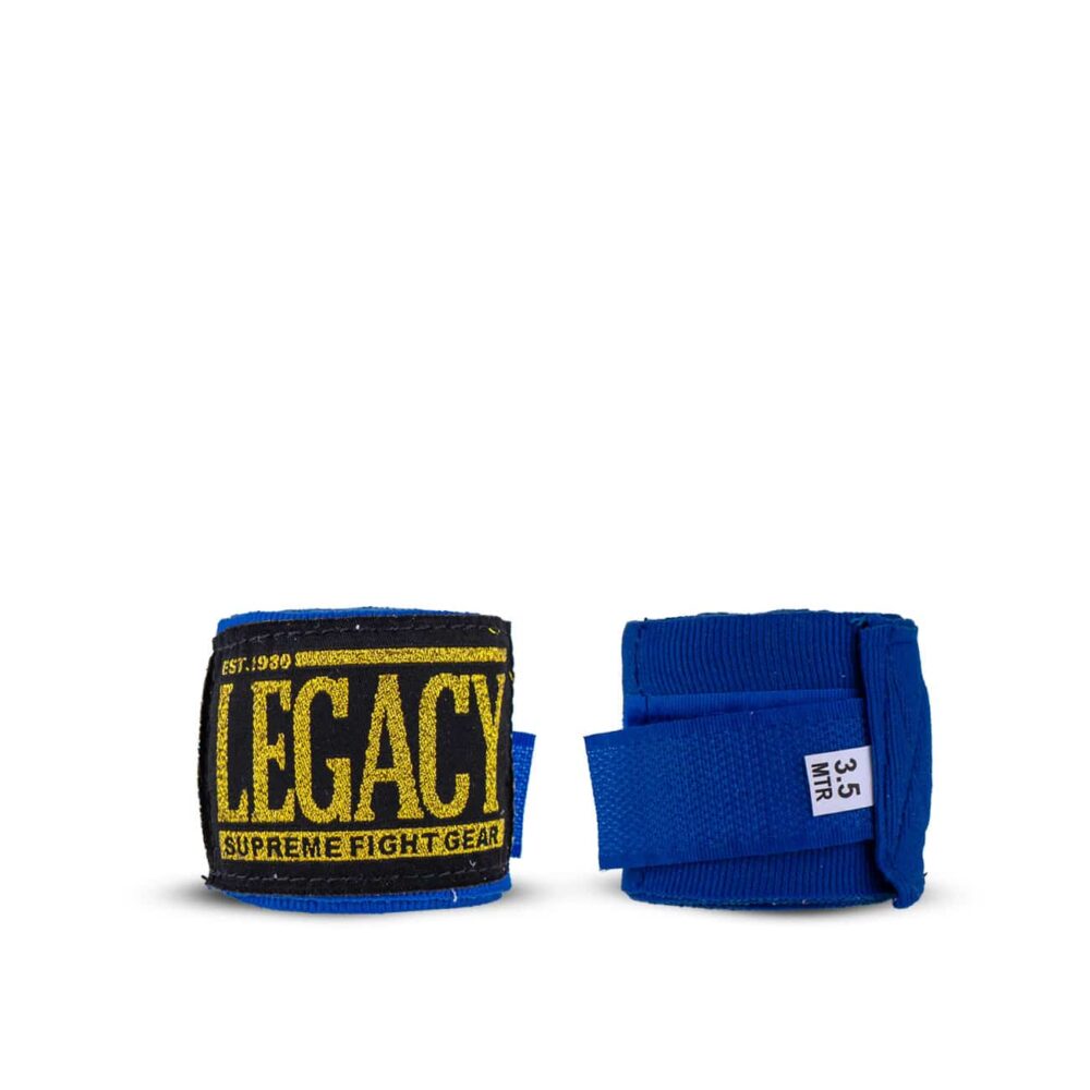 Legacy boxningslindor 3.5m i nylon blå