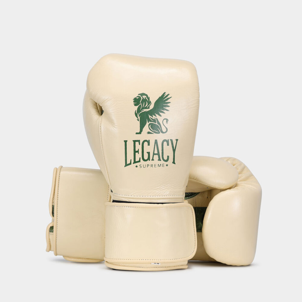 Legacy X75 elite cream/green Boxningshandskar