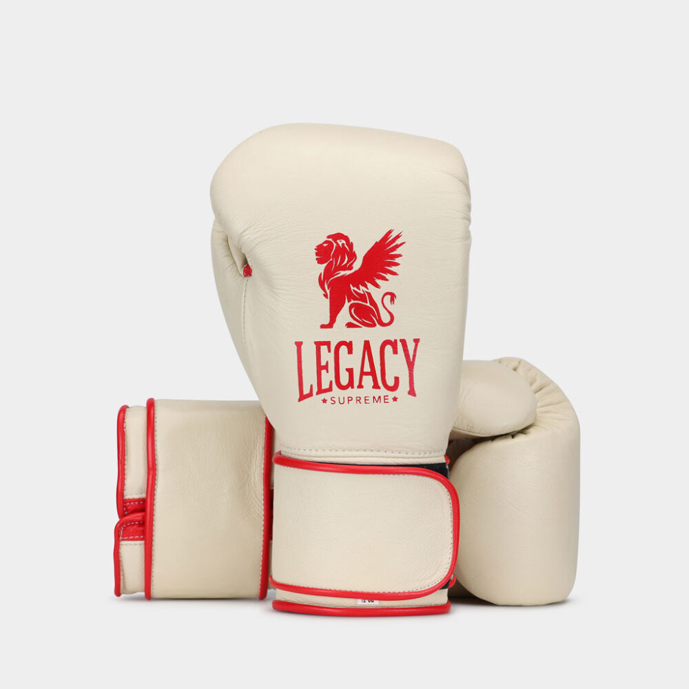 Legacy X75 elite cream/red Boxningshandskar